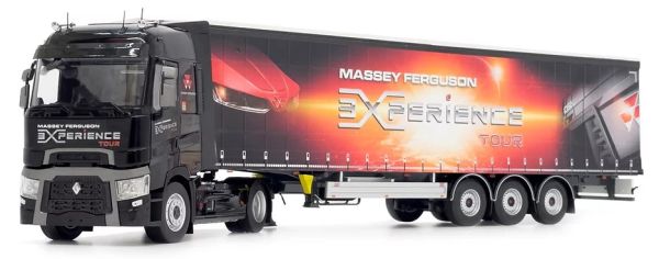 MAR2021-01MASSEY - RENAULT 4x2 with 3-axle trailer MASSEY FERGUSON Tour Experience Limited to 250 copies. - 1