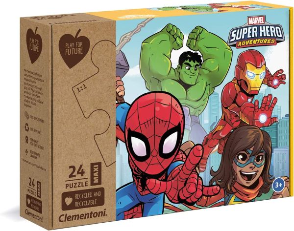 CLE20262 - 24 pieces Marvel Super Heroes puzzle - 1