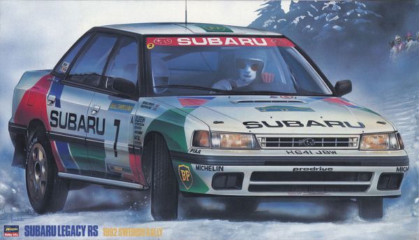 HAW20290 - SUBARU Legacy - Rally Sweden 1992 to assemble and paint - 1