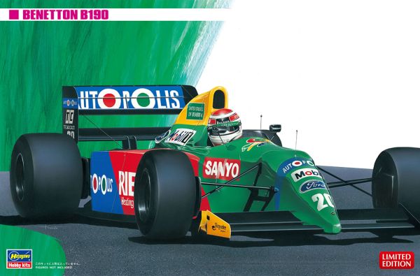 HAW20340 - F1 BENETTON B-190 to be assembled and painted - 1