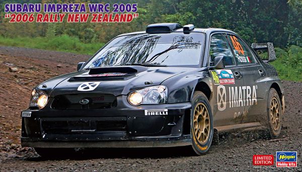 HAW20506 - SUBARU Impreza WRC #46 Rally New Zealand 2006 to assemble and paint - 1