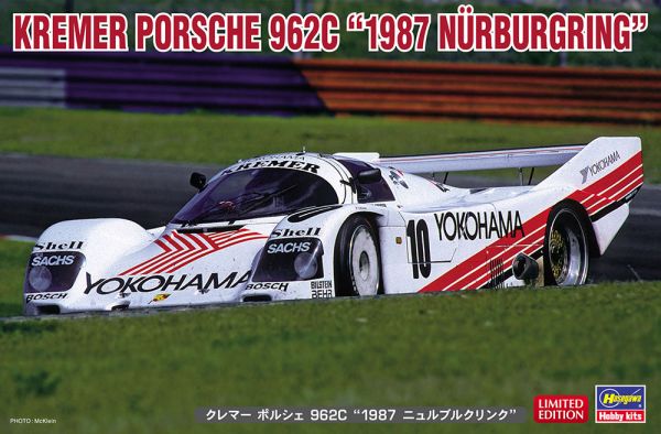 HAW20535 - Kremer PORSCHE 962C Nurburgring 1987 to assemble and paint - 1