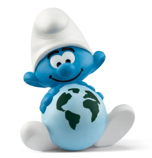 SHL20844 - Smurf globe-trotter - 1