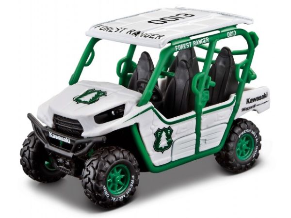 MST21087-KATEWI - KAWASAKI Teryx4 750 4x4 ROHV Forest Ranger White and Green - 1