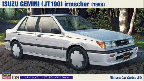 HAW21126 - ISUZU Gemini - JT190 Irmscher 1988 White to be assembled and painted - 1