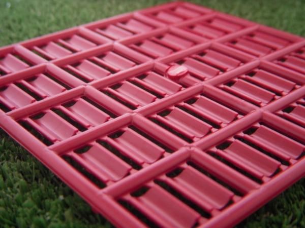 JUW23088 - 560 red tiles 1.14cm x 0.66cm - 1