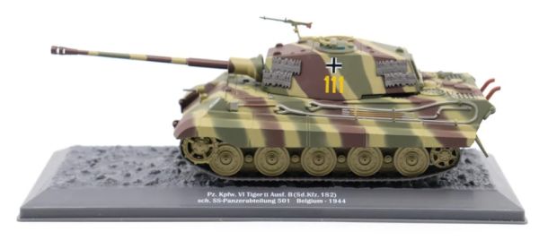 MCITY23187 - Pz.Kpfw. VI King Tiger II Ausf.B Heavy Tank SS Panzer Abteilung 101 Belgium 1944 - 1