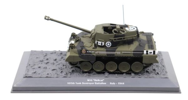 MCITY23189 - Tank destroyer M18 Hellcat - Black Cat 805th Tank Destroyer Battalion Italy 1944 - 1