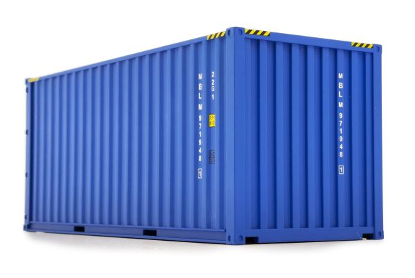 MAR2323-01 - Shipping container blue color 20 feet - 1