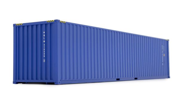 MAR2324-01 - Shipping container 40 feet blue - 1