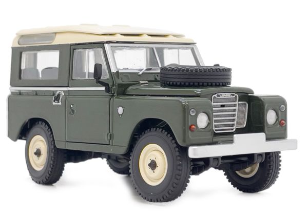 MAR2421-03 - LAND ROVER 3 Series 88 Safari Roof Dark Bronze Green - 1