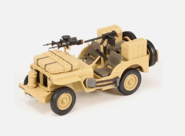 MCITY24212 - JEEP Willis British Sas with gun VICKERS K - 1