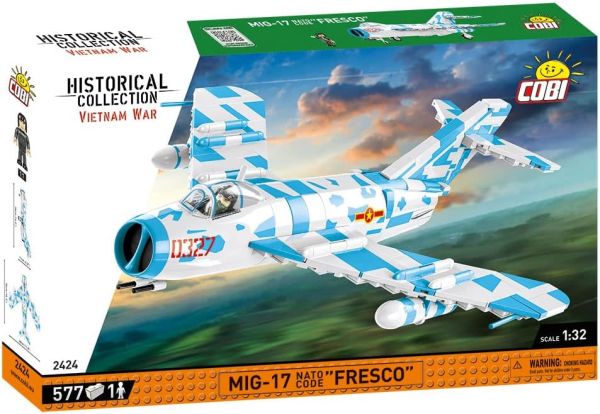 COB2424 - Military aircraft MIG-17 Nato Code FRESCO - 577 pcs - 1