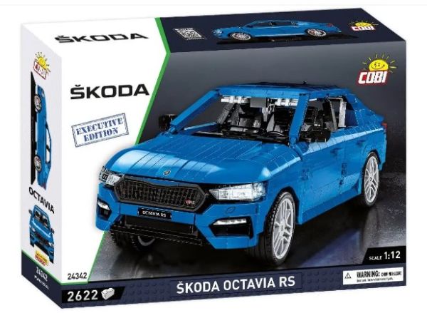 COB24342 - SKODA Octavia IV RS blue Exclusive Edition - 2520 Parts - 1