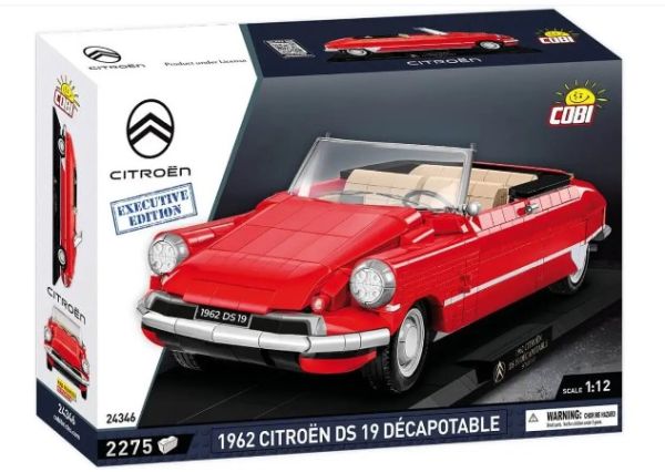 COB24346 - CITROEN DS 19 Cabriolet 1962 red Exclusive Edition - 2275 pcs - 1