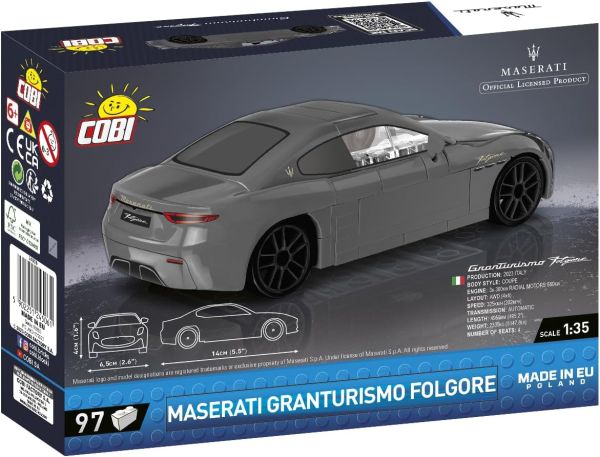 COB24506 - MASERATI Granturismo Flogore Black - 97 Pieces - 1