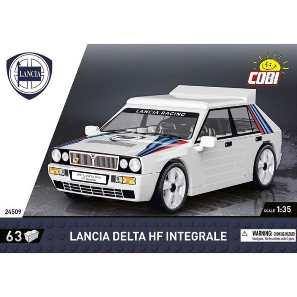 COB24509 - LANCIA Delta HF Integrale 1987 - 63 coins - 1