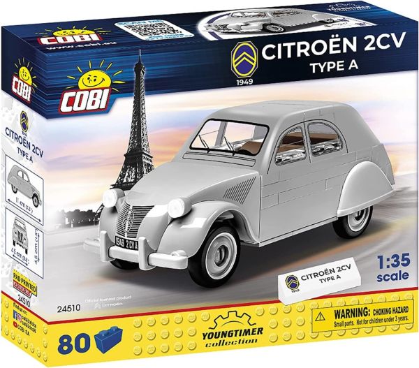 COB24510 - CITROEN 2CV Type A 1949 Grey - 80 pcs - 1