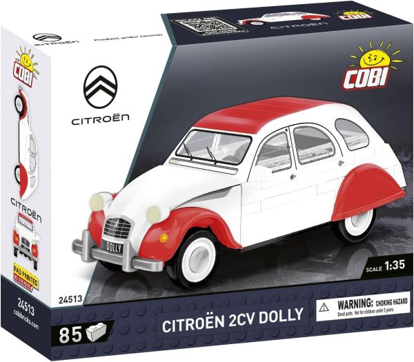 COB24513 - CITROEN 2CV Dolly 1985 White and red - 85 pcs - 1