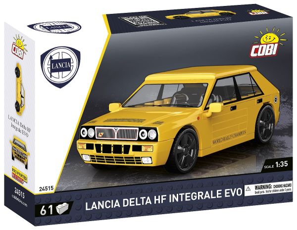 COB24515 - LANCIA Delta HF Intégrale Evo 1991 yellow - 61 units - 1