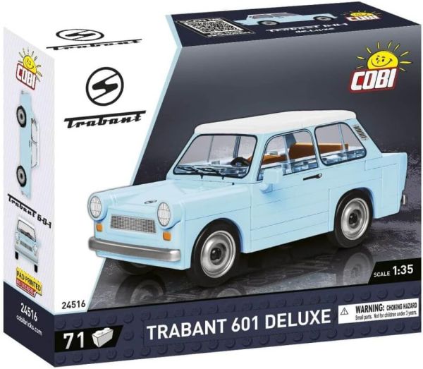 COB24516 - TRABANT 601 Deluxe Blue - 71 pcs - 1