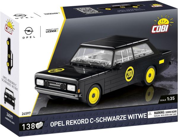 COB24597 - OPEL Rekord C Schwarze Witwe - 138 pcs - 1