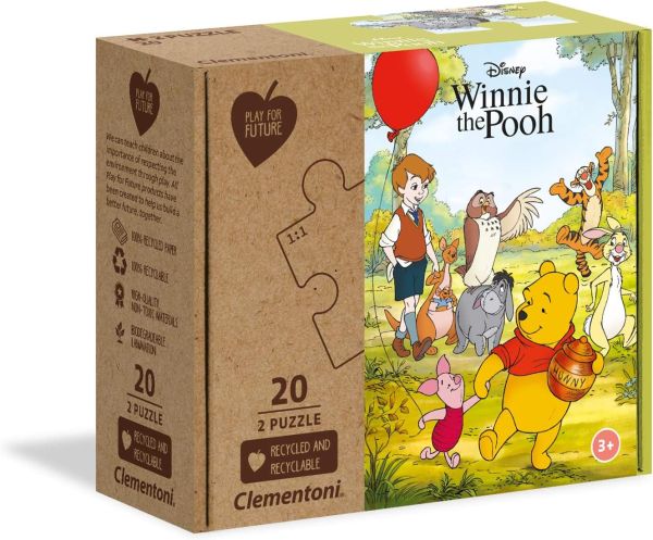 CLE24772 - 2 20-piece Winnie the Pooh jigsaws - 1