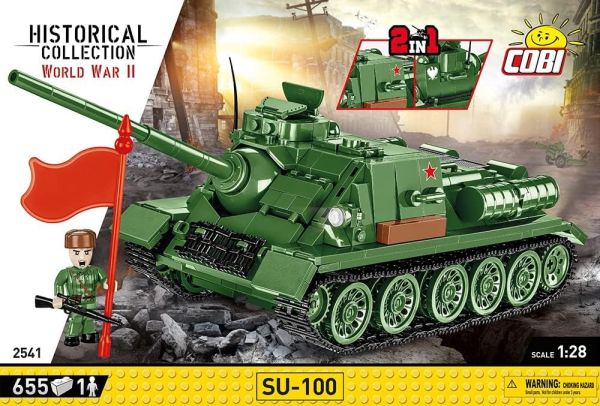 COB2541 - Russian Tank SU-100 - 655 pcs - 1