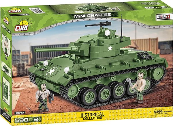 COB2543 - U.S M24 tank - 588 pieces - 1