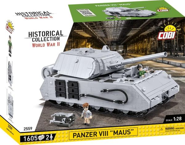 COB2559 - Tank PANZER VIII MAUS - 1605 Pieces - 1