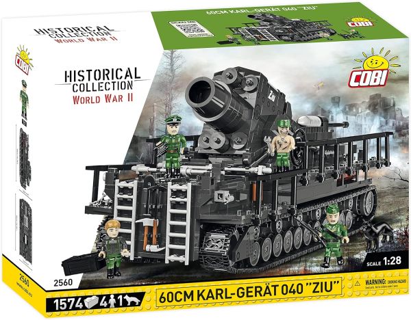 COB2560 - Cannon 60cm Karl gerat 040 Ziu - 1574 pcs - 1