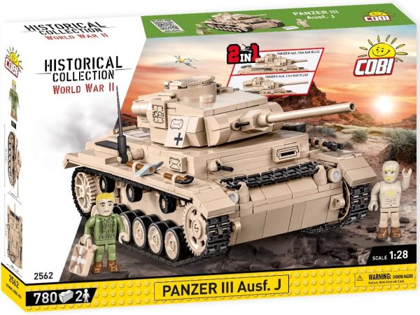 COB2562 - Tank PANZER III AUSF.J - 780 pcs - 1