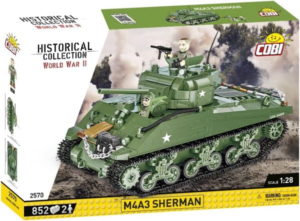 COB2570 - Tank M4A3 SHERMAN - 852 pcs - 1