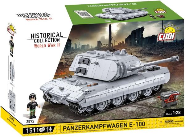 COB2572 - Tank PANZERKAMPFWAGEN E-100 - 1511 pcs - 1