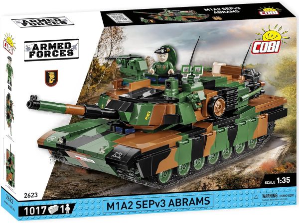 COB2623 - Tank M1A2 ABRAMS SEPV3 - 1000 pcs - 1