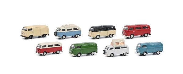 SCH26685 - VOLKSWAGEN T2A bu motorhome van set of 8 pieces - 1