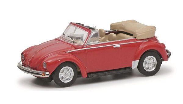 SCH26705 - VOLKSWAGEN Beetle convertible red - 1