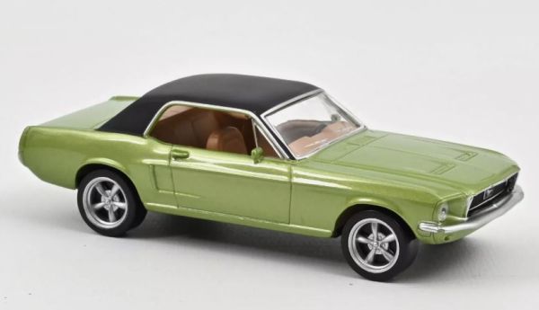 NOREV270585 - FORD Mustang Coupe 1968 Metallic Green - Jet-car - 1