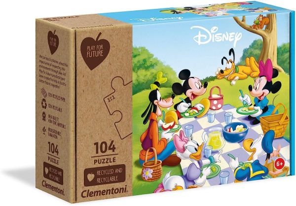 CLE27153 - Puzzle 104 pieces Picnic with Mickey - 1