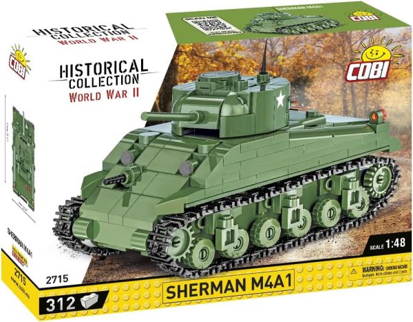 COB2715 - SHERMAN M4A1 Tank - 312 pcs - 1