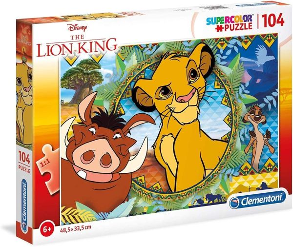 CLE27287 - Puzzle 104 pieces Disney The Lion King - 1