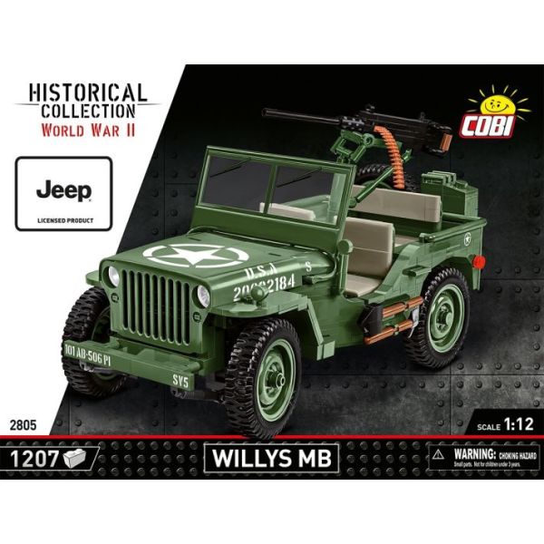 COB2805 - JEEP Willys MB - Exclusive Edition - 1207 Parts - 1