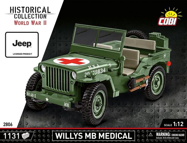 COB2806 - JEEP Willys MB Medical - 1131 Parts - 1