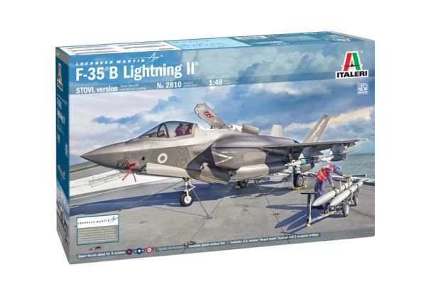 ITA2810 - F-35B Lightning II fighter plane to assemble and paint - 1