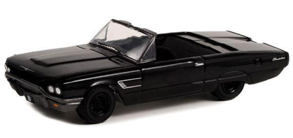 GREEN28110-B - FORD Thunderbird convertible 1965 black from the series BLACK BANDIT in blister pack - 1