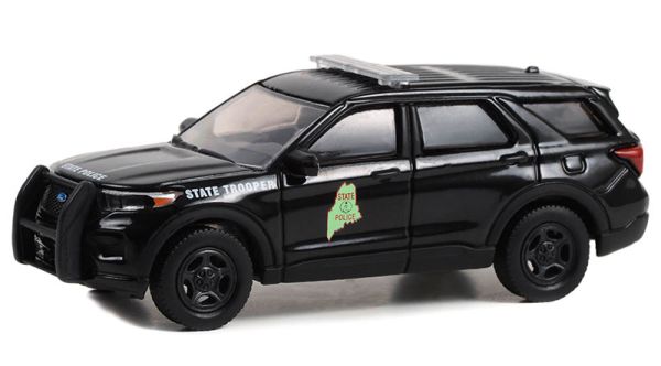 GREEN28120-E - FORD Police Interceptor Utility 2021 100th Anniversary Maine State Police - 1