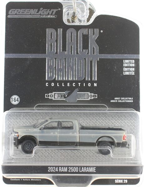 GREEN28150-F-GRIS - Grey RAM 2500 Laramie 2024 from the BLACK BANDIT range in blister packs - 1