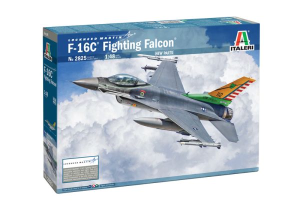 ITA2825 - F-16C Fighting Falcon NL fighter aircraft to assemble and paint - 1