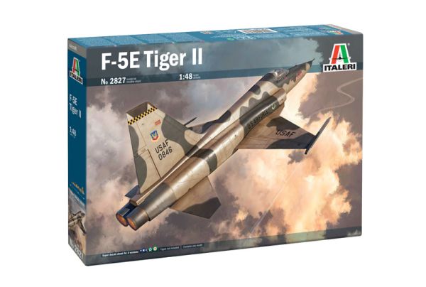 ITA2827 - F-5E Tiger II fighter plane to assemble and paint - 1