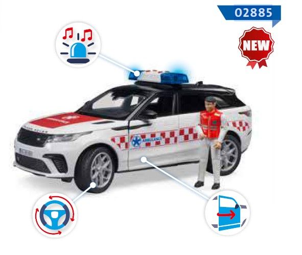 BRU2885 - RANGE ROVER Velar Ambulance with driver - 1